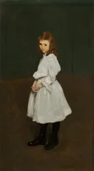 Bambina in bianco (Queenie Burnett)